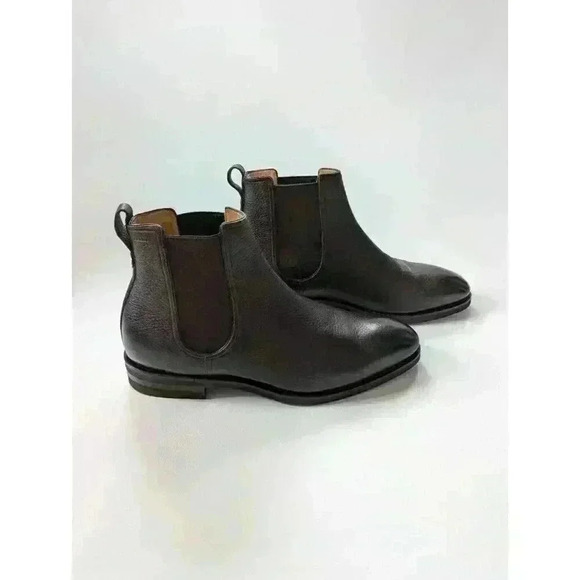 Men's Bally Scribe Scavone Handmade Chelsea Boot Size 6 Brown - Picture 10 of 14